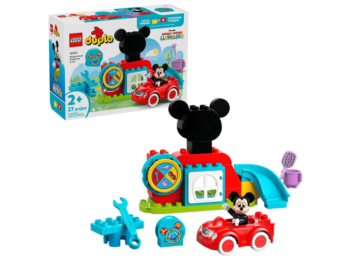 Mickey Mouse Clubhouse & Car- 27 Pcs