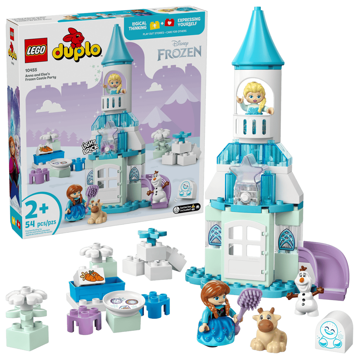 Anna and Elsa's Frozen Castle Party- 54 Pcs