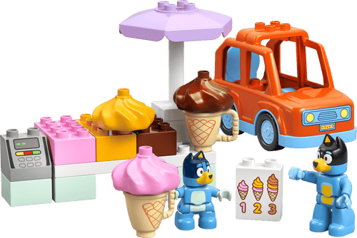Bluey Ice Cream Trip with Bluey- 22 Pcs