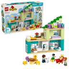 3 in 1 Modern Family House with Figures- 166 Pcs