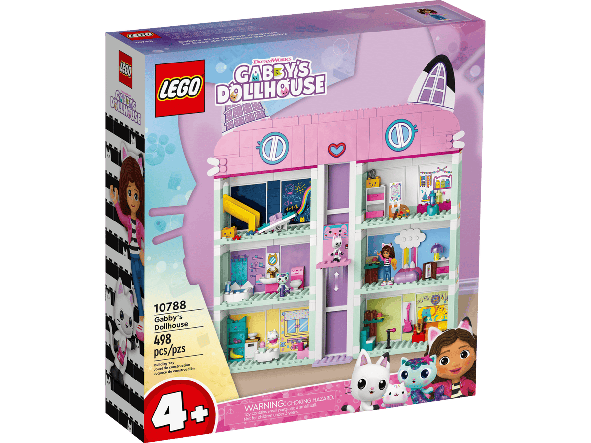 Gabby's Dollhouse- 498 Pcs