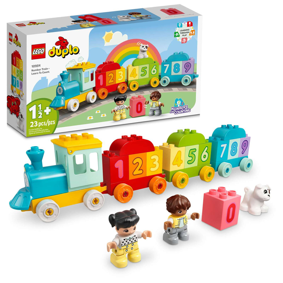 Number Train- Learn to Count- 23 Pcs