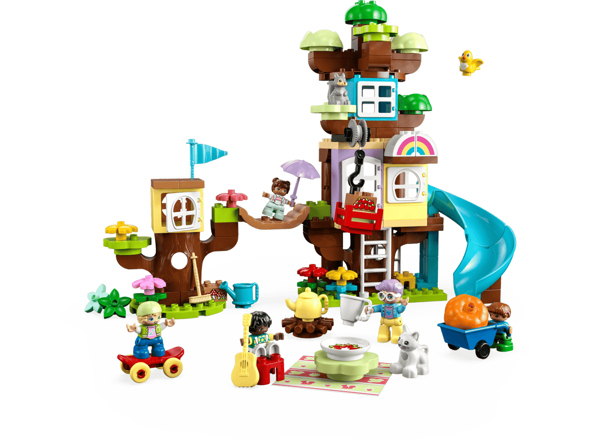 3in1 Tree House- 126 Pcs