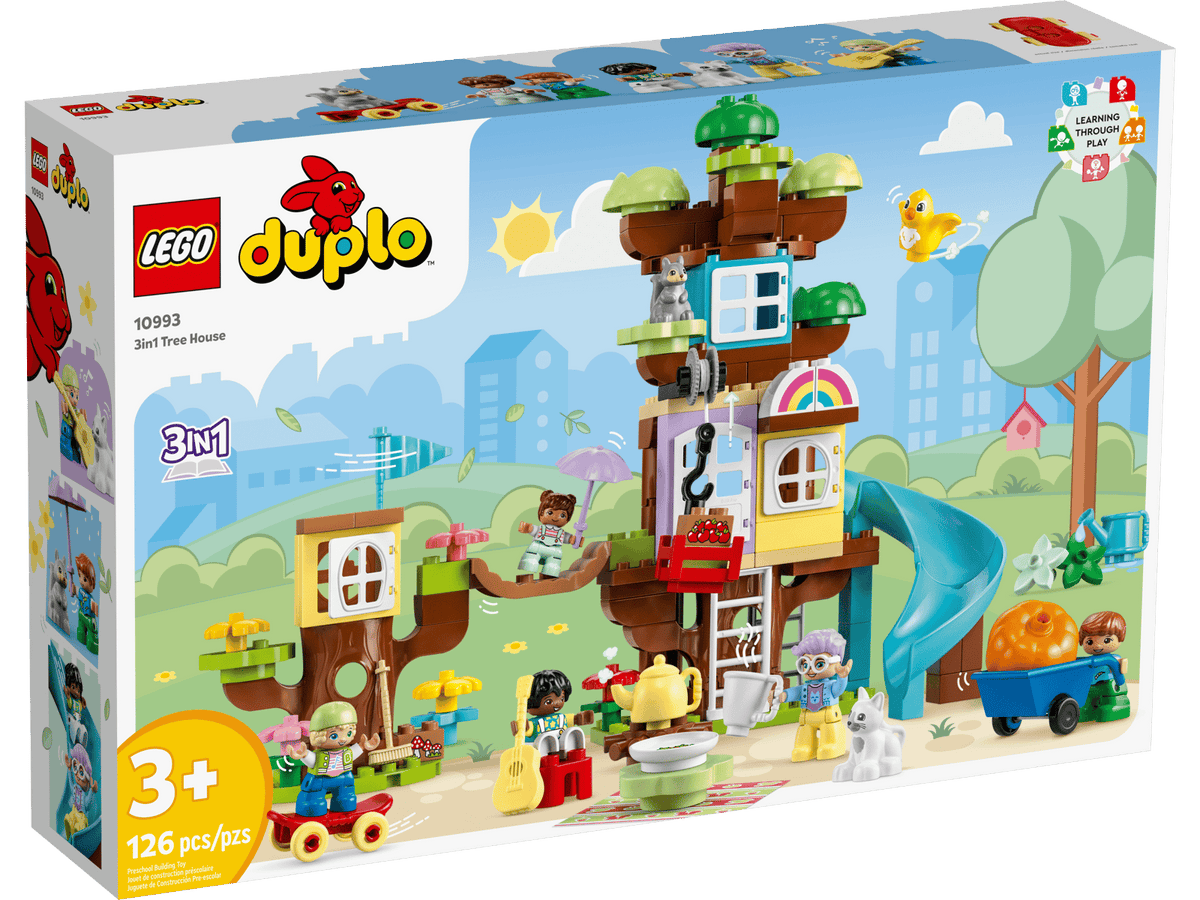 3in1 Tree House- 126 Pcs