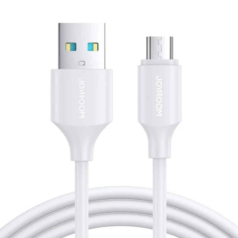 JOYROOM S-UM018A9 2. 4A Micro Data Cable 1m - White