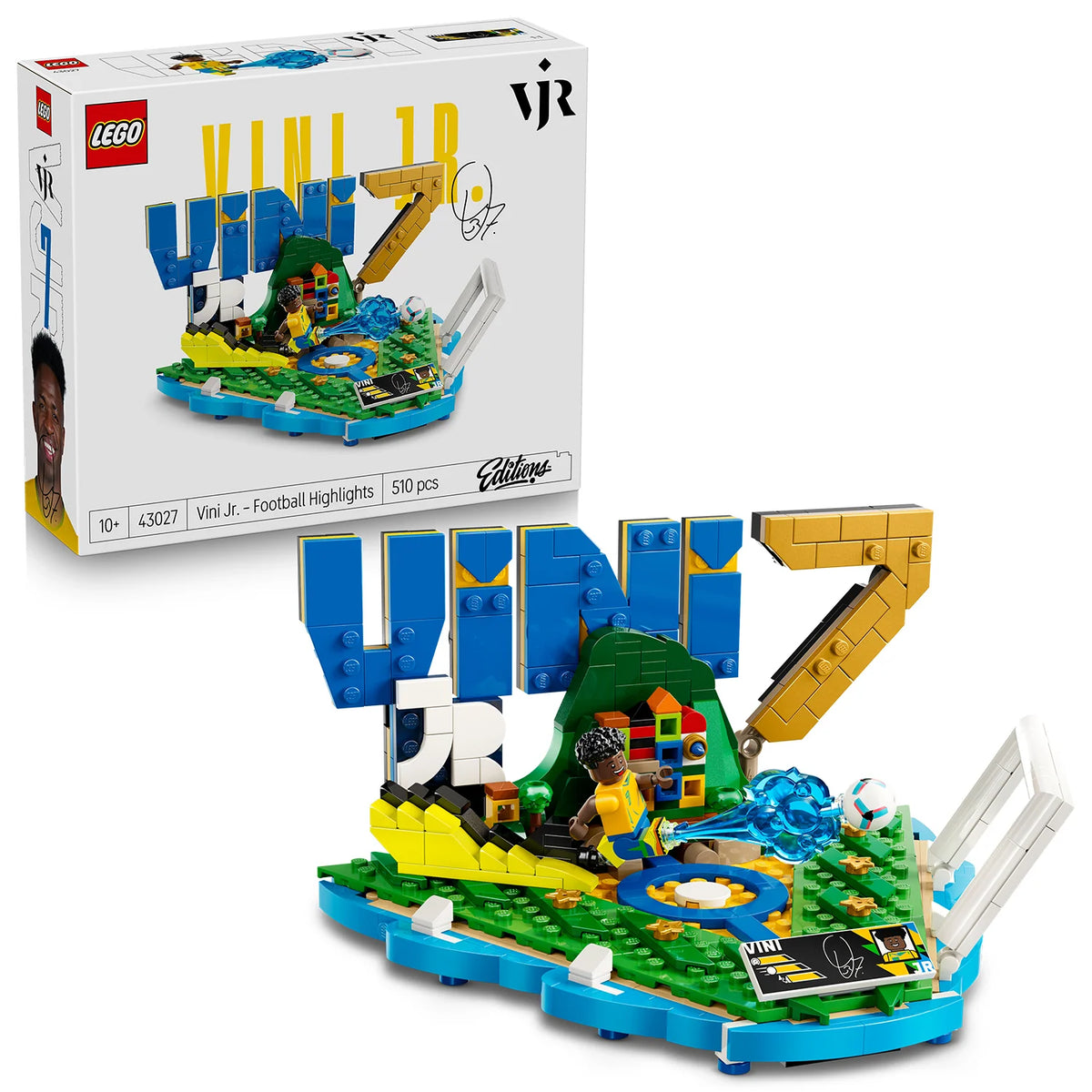 LEGO Editions Vini Jr. – Soccer Highlights – 510 Pieces (43027)