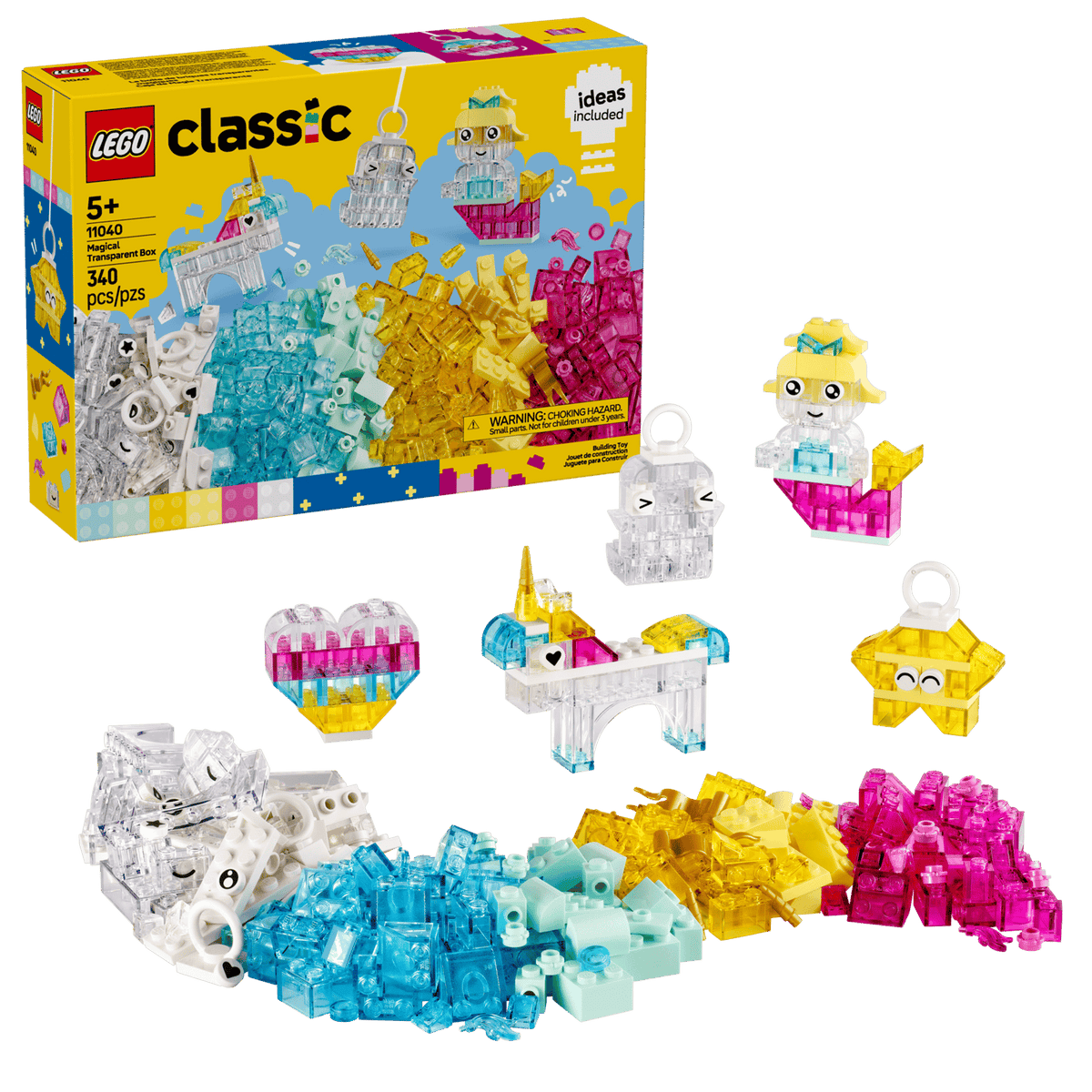 Magical Transparent Box- 340 Pcs