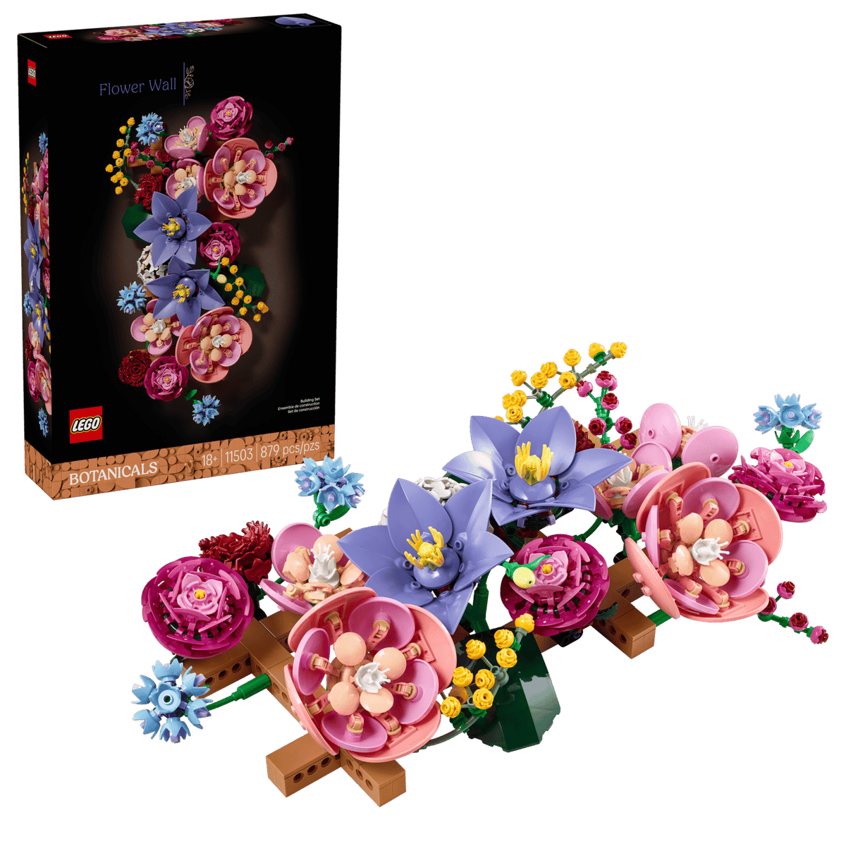 Flower Wall- 879 Pcs (Rare Edition)