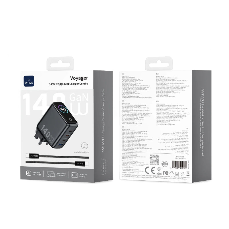 Voyager 140W CHG200 GaN