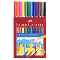 Faber Castell  Fiberpen Washable 12 cl in Cardboard