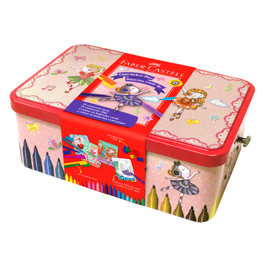 Faber-Castell 25X Connector Pen Ballerina Music Box