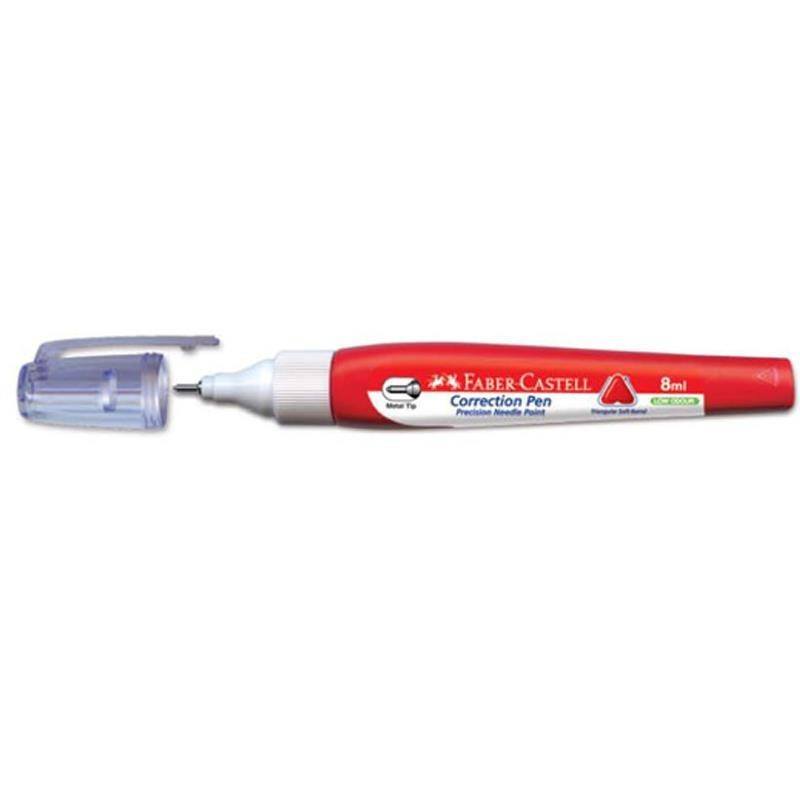 Faber-Castell Blister Correction Pens, 3 Pieces