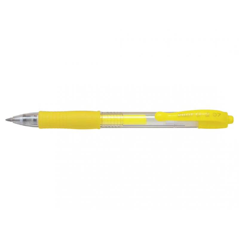 Pilot Neon - Gel Ink Rollerball pen - Neon Yellow - Medium Tip