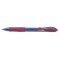 Pilot Retractable Gel Rollerball 0.7 mm Dark Red