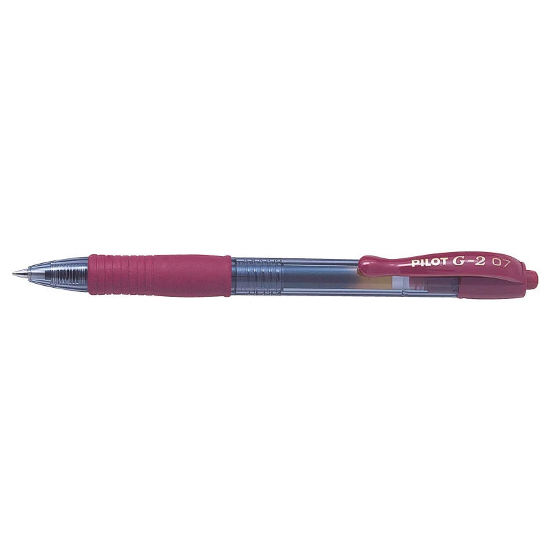 Pilot Retractable Gel Rollerball 0.7 mm Dark Red