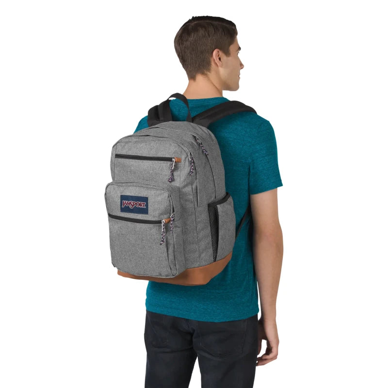 Jansport- COOL STUDENT GREY LETTERMAN POLY