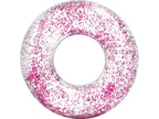 Intex Transparent Pink Glitter Tube.