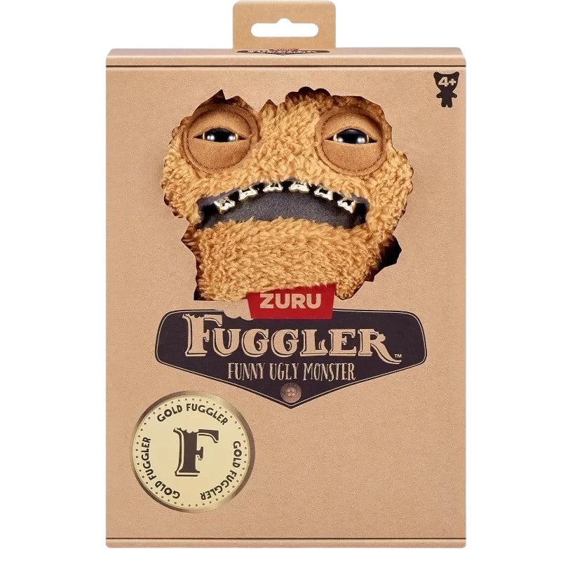 Fuggler 9-Inch Gold Fuggs Plush Series 1- Gnawing Terror