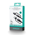 Sa37-2t2 Multi-function Series 60W 4-in-1 Fast Charging Data Cable (USB-A + Type-C to Lightning + Type-C) 1. 2m - Black