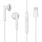 JOYROOM JR-EC05 Type-C Series Half In-Ear Wired Earphones - White