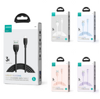 Sa29-al3 Silicone Cable Lightning 3A 1. 2m Blue