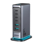 JOYROOM JR-TCM02 65W GaN Multi-port Charger-Dark Gray(eu)