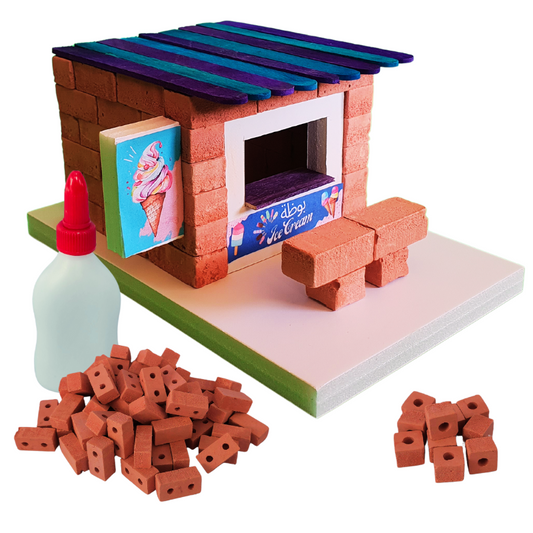 Rolz - Ice Cream Brick Construction Set