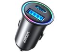 JOYROOM JR-CCN04 A + C 60W A + C Mini Metal Car Charger