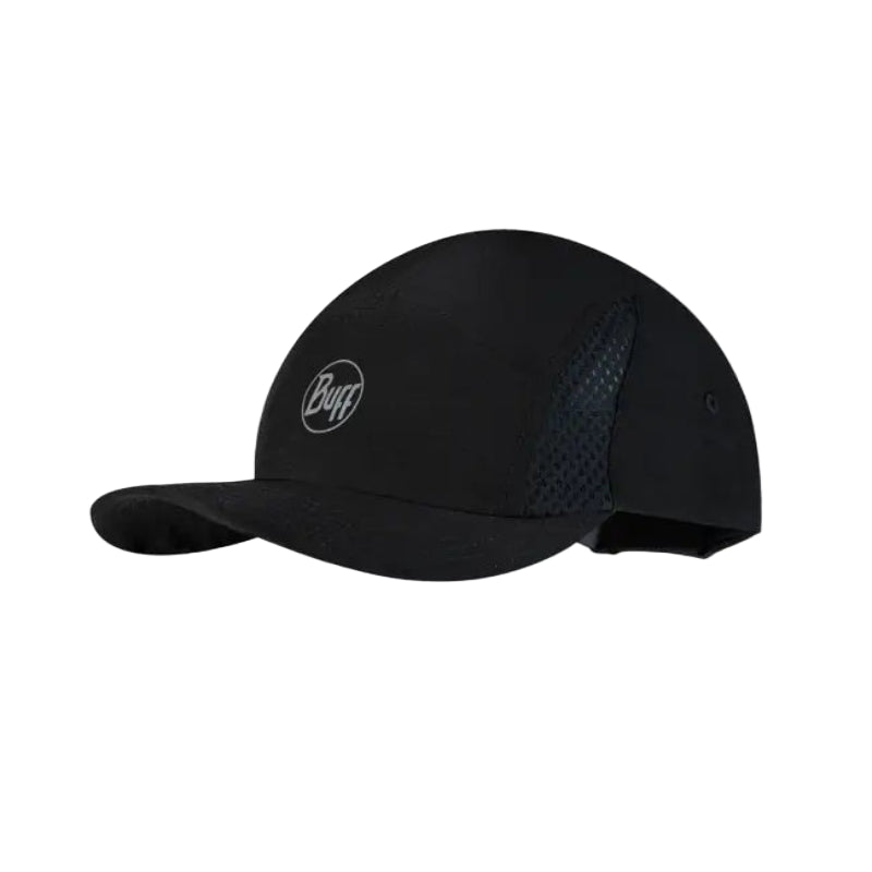 BUFF - 5 Panel Go Cap | Solid Black
