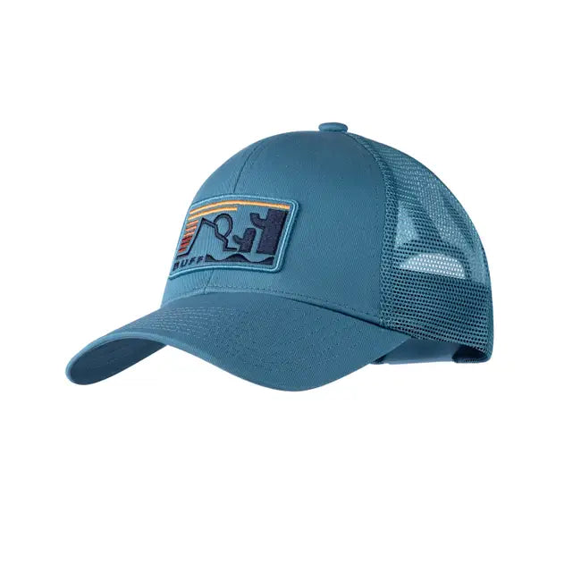 BUFF - Explore Trucker Cap | Nidus Blue