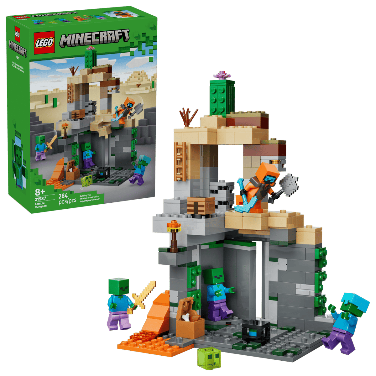 Zombie Dungeon- 284 Pcs