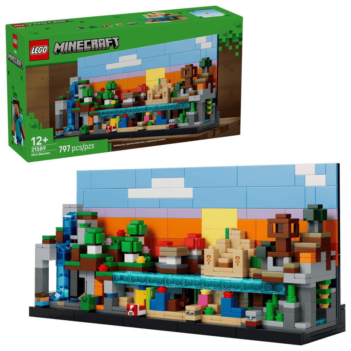 Mini Biomes- 797 Pcs