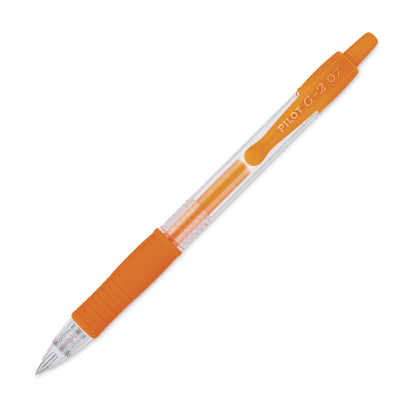 Pilot G2 Gel Pen Fine Neon Orange 0,7mm