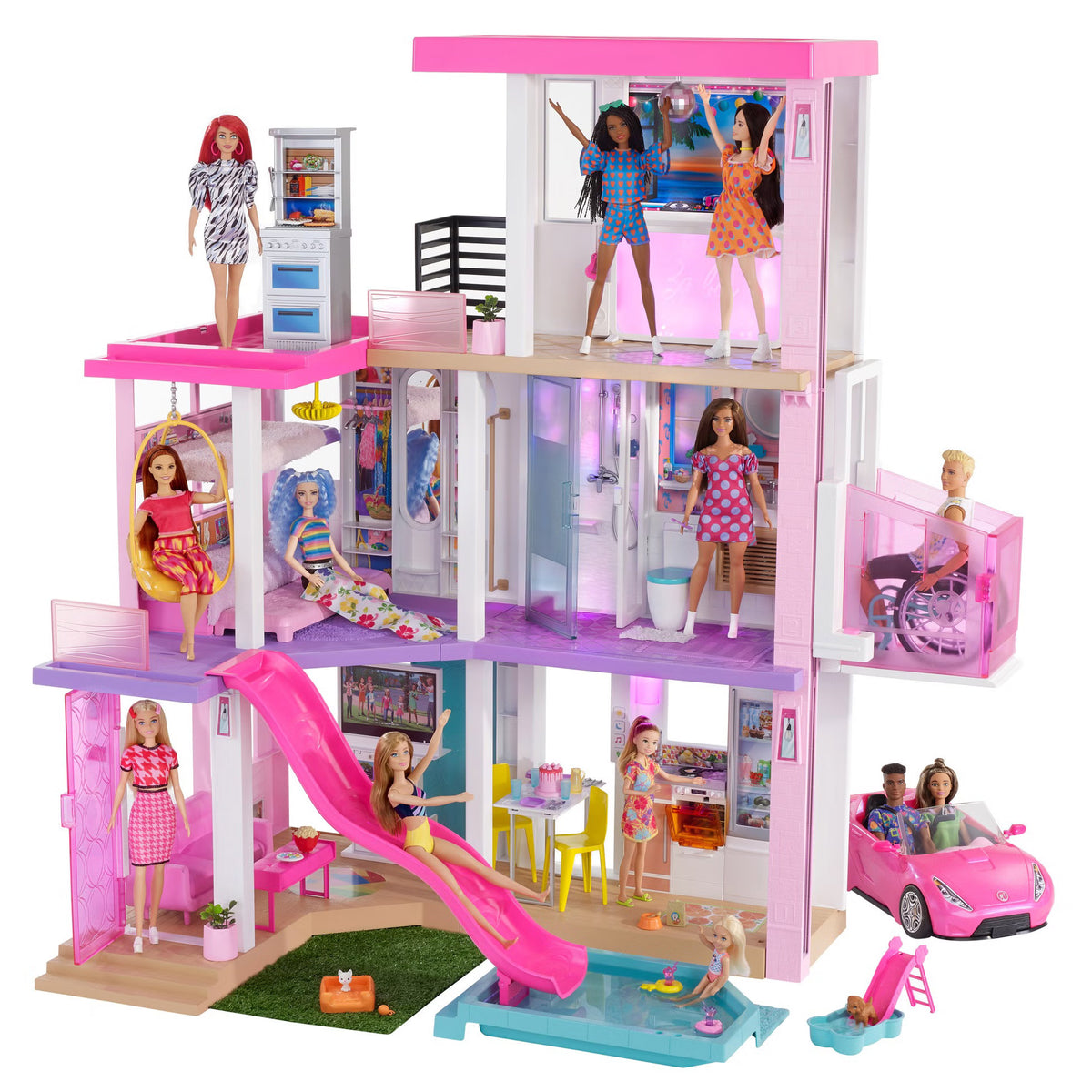 Barbie DreamHouse Dollhouse with 75+ Accessories