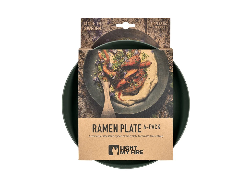 Light My Fire Ramen Plate 4-Pack-Green