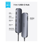 Anker USB C Hub, (7-in-1 Multi-Port USB Adapter) for Laptops