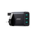 JOYROOM JR-TCN02 3. 4A 3usb Charger - Black (EU)