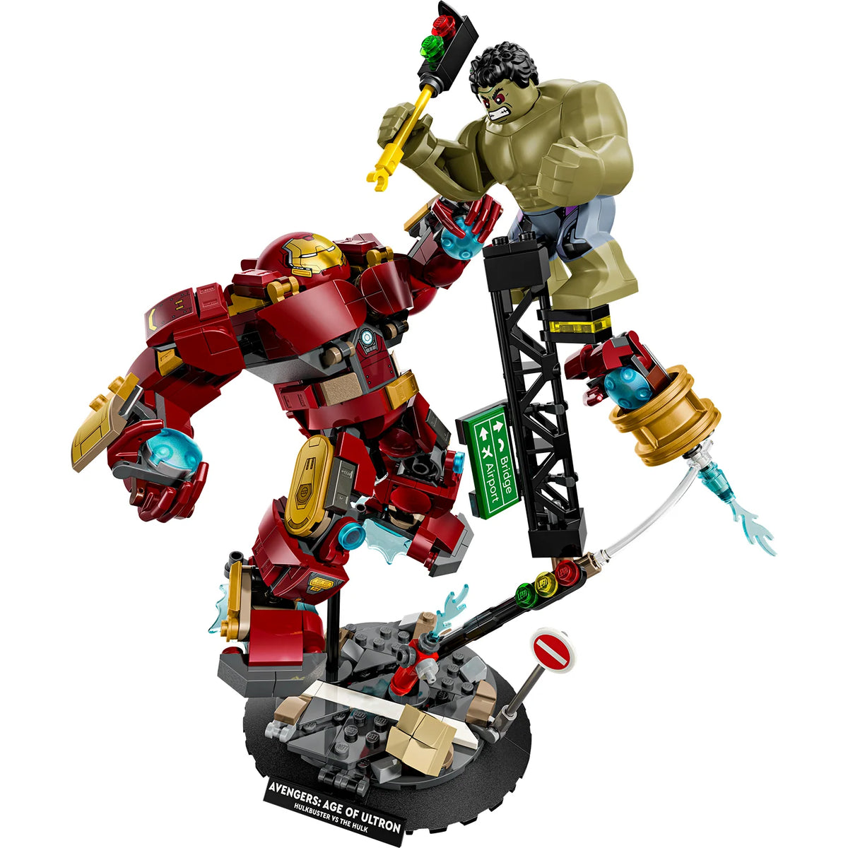 LEGO Marvel Epic Battle: Hulkbuster vs. The Hulk – 413 Pieces (76343)