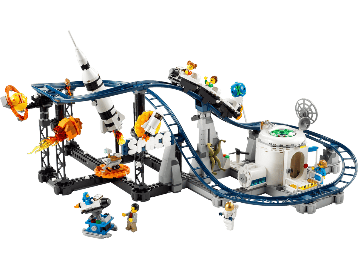 Space Roller Coaster- 874 Pcs