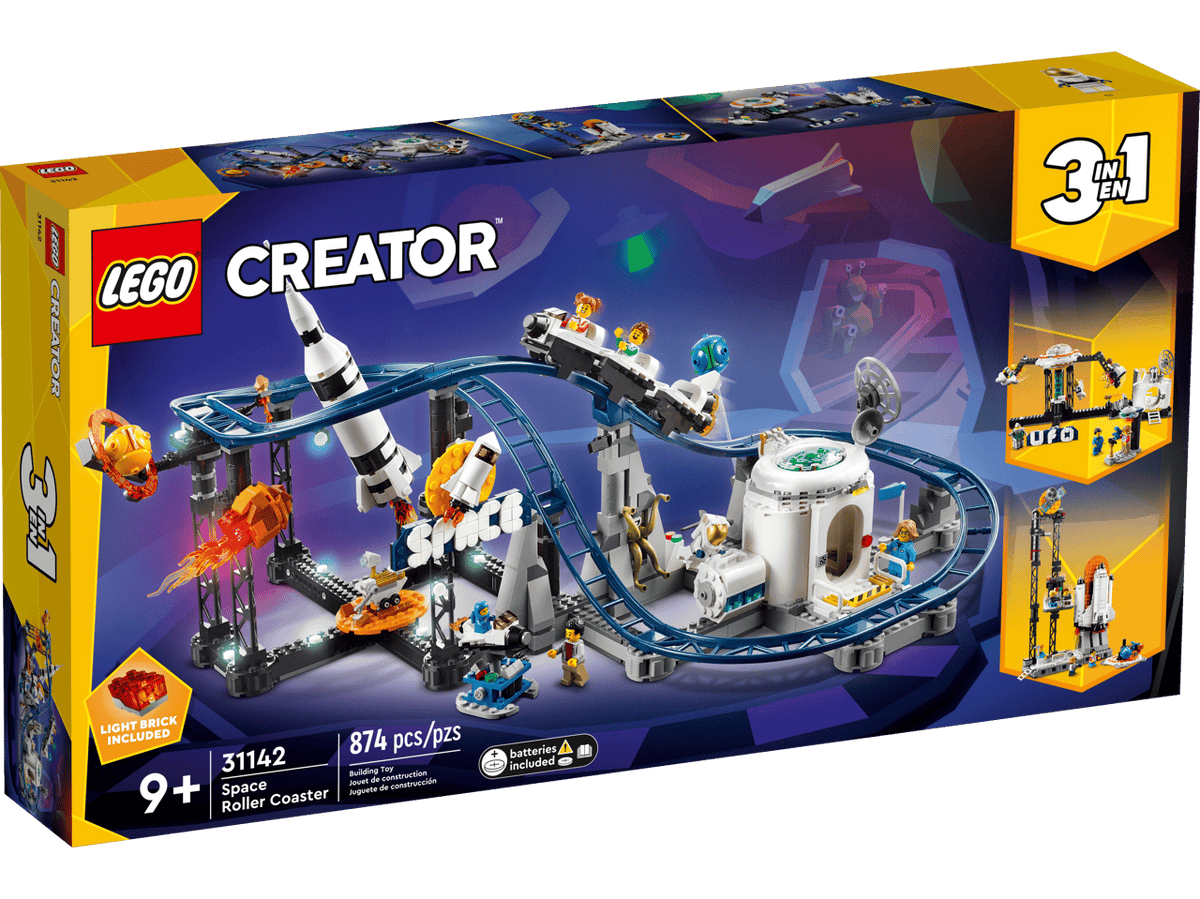Space Roller Coaster- 874 Pcs