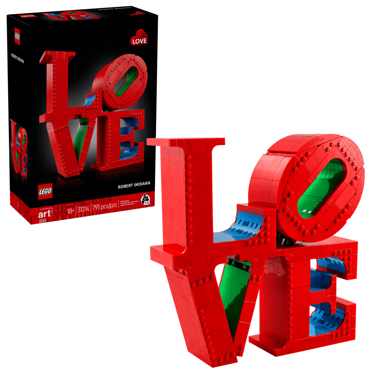 LOVE- 791 Pcs