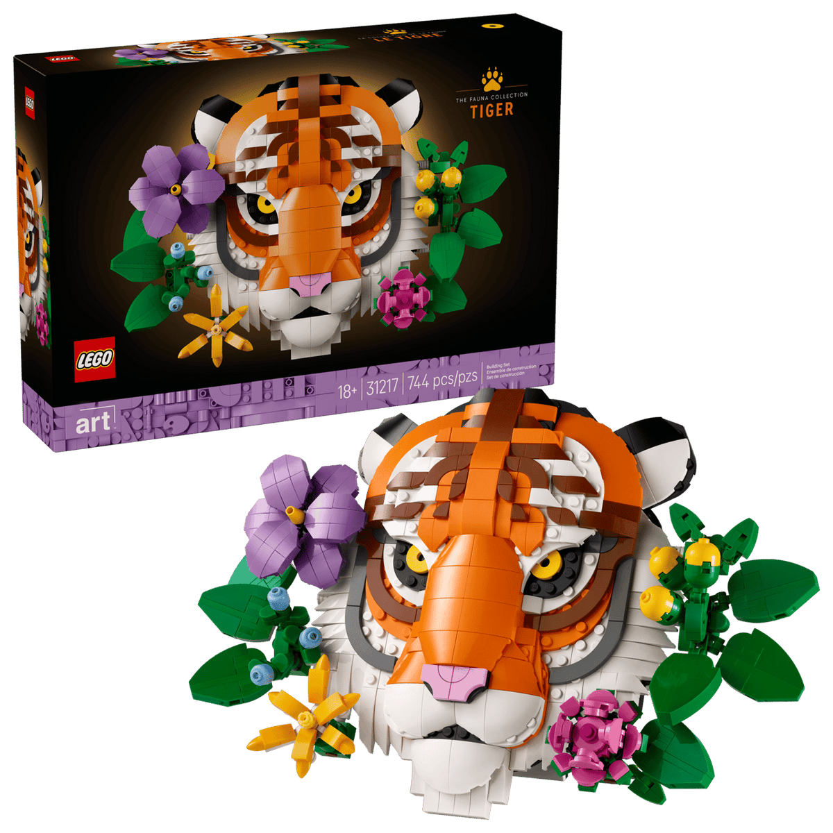 The Fauna Collection- Tiger- 744 Pcs