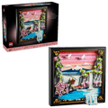 Japanese Cherry Blossom Landscape- 1892 Pcs