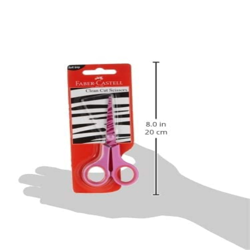 Faber Castell Clean Cut Scissor Pink
