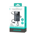 JOYROOM JR-PR1 With 70cm Stretch Cable Power Bank 10000mAh Black