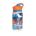 QUOKKA KIDS THERMAL SS SIPPER BOTTLE POP OCEAN 445 ML