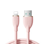 Sa29-al3 Silicone Cable Lightning 3A 1. 2m Pink