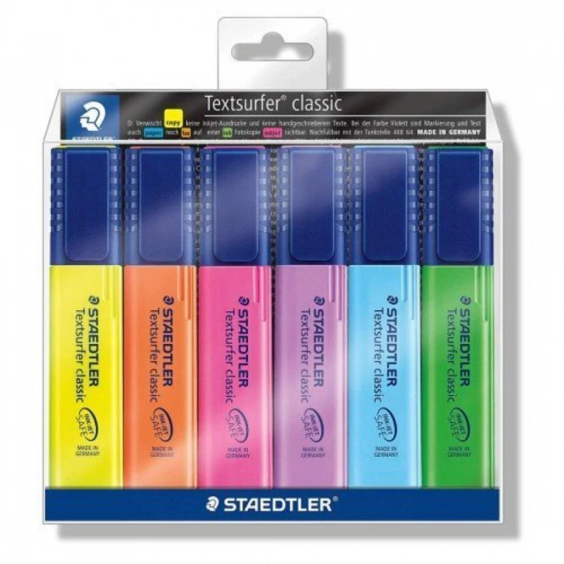 STEADTLER HIGHLIGHTER SET 6 PCS 364 WP6