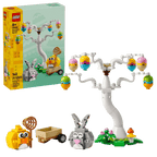 Easter Bunny and Chick Egg Hunt- 140 Pcs