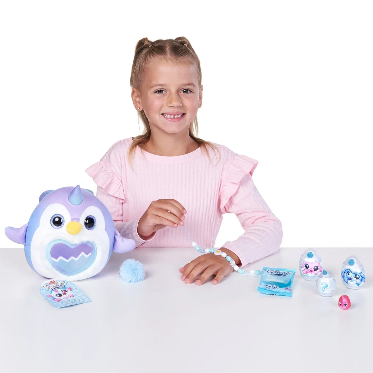 ZURU Rainbocorns Eggzania Frozen Mania Plush Toy - Over 10 Surprises - Assorted